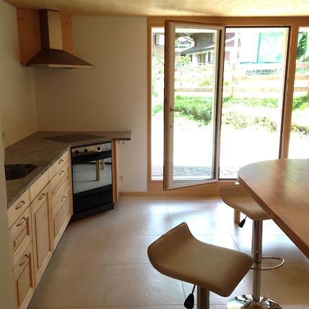 2-Zimmer Ferienwohnung,Parterre,Sitzplatz,Garage Adelboden Zewnętrze zdjęcie